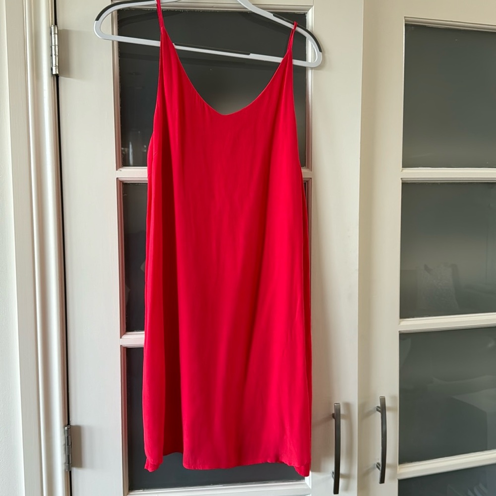 Collective Concepts slip dress, Size Large, Rayon with a polyester lining